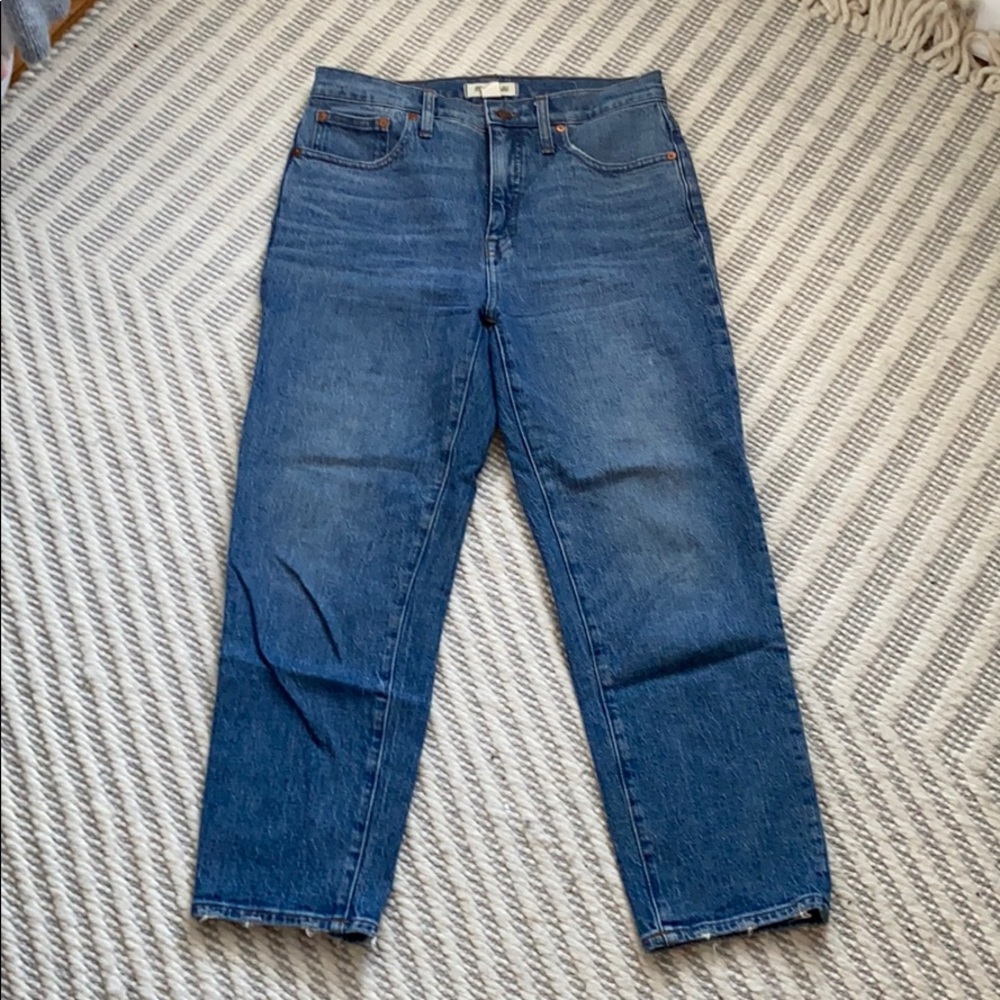 Madewell Classic Straight Jeans - high rise - 27